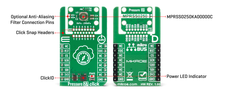 Mikroe Pressure 27 Click